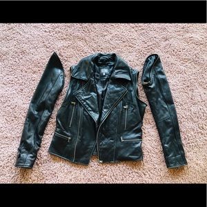 CUSP Neiman Marcus Leather Vest/Jacket
